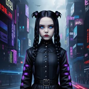 Corruption of Darkhold-5 : Wednesday: Child of Woe by Francesco Santora