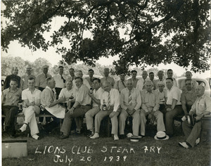Plainfield Lions Club Steak Fry July 20, 1939 by BiblioBoard
