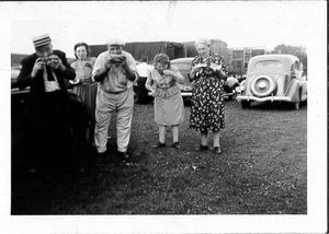 Thomas McCarthy and others at the Corn Boil by BiblioBoard