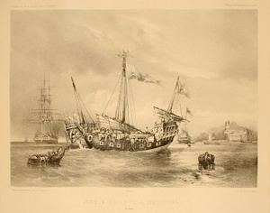 Cover image for Chinese Junk Ship in Singapore