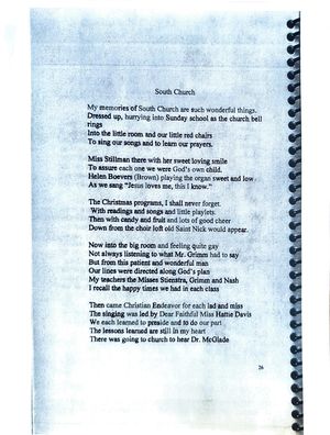 South Church by Una Einsweiler Burrows
