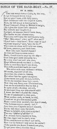 Songs of the Sand Boat, Vol. 4 by Zephaniah Bell