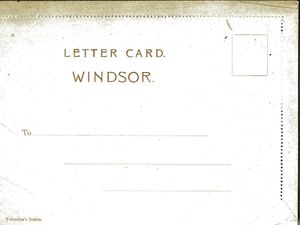 Souvenir Letter Cards from Windsor by BiblioBoard
