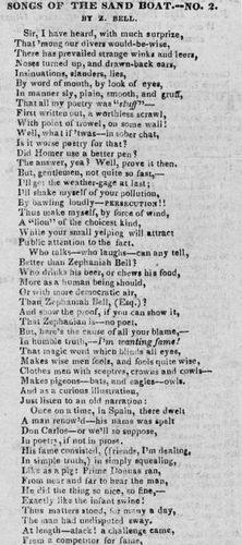 Songs of the Sand Boat, No. 2 by Zephaniah Bell
