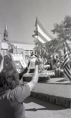 Comite Latino Americanos Unidos de Elgin - Latin American Parade 1976 by BiblioBoard