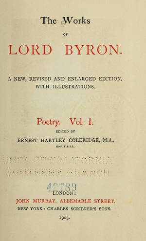 The Works of Lord Byron