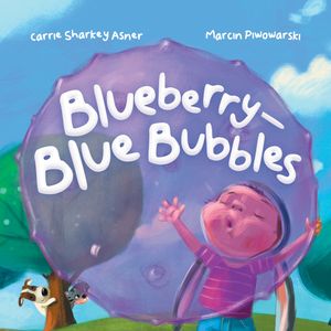 Blueberry-Blue Bubble by Carrie Sharkey Asner