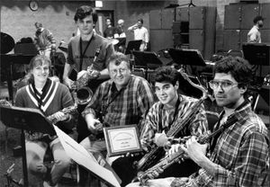 Outstanding Saxophone Section at the 1994 Skyway Jazz Festival by BiblioBoard
