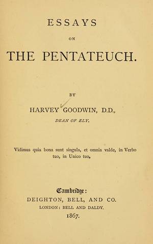 Essays on the Pentateuch