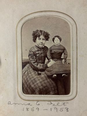 Anna Felt and her Doll by BiblioBoard