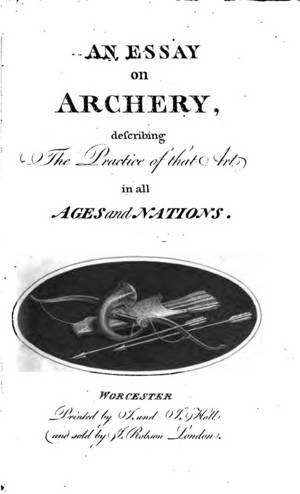 Bow and arrow game image