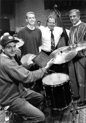 Elgin Community College Jazz Band's Rhythm section named outstanding at 1994 Skyway Jazz Festival. by BiblioBoard