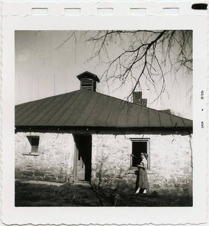 Woman at the English Brewery property in Galena, Ill. by BiblioBoard